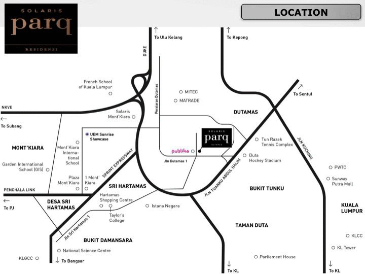 Solaris Dutamas, 1, Jalan Dutamas 1, Solaris Dutamas, Kuala Lumpur