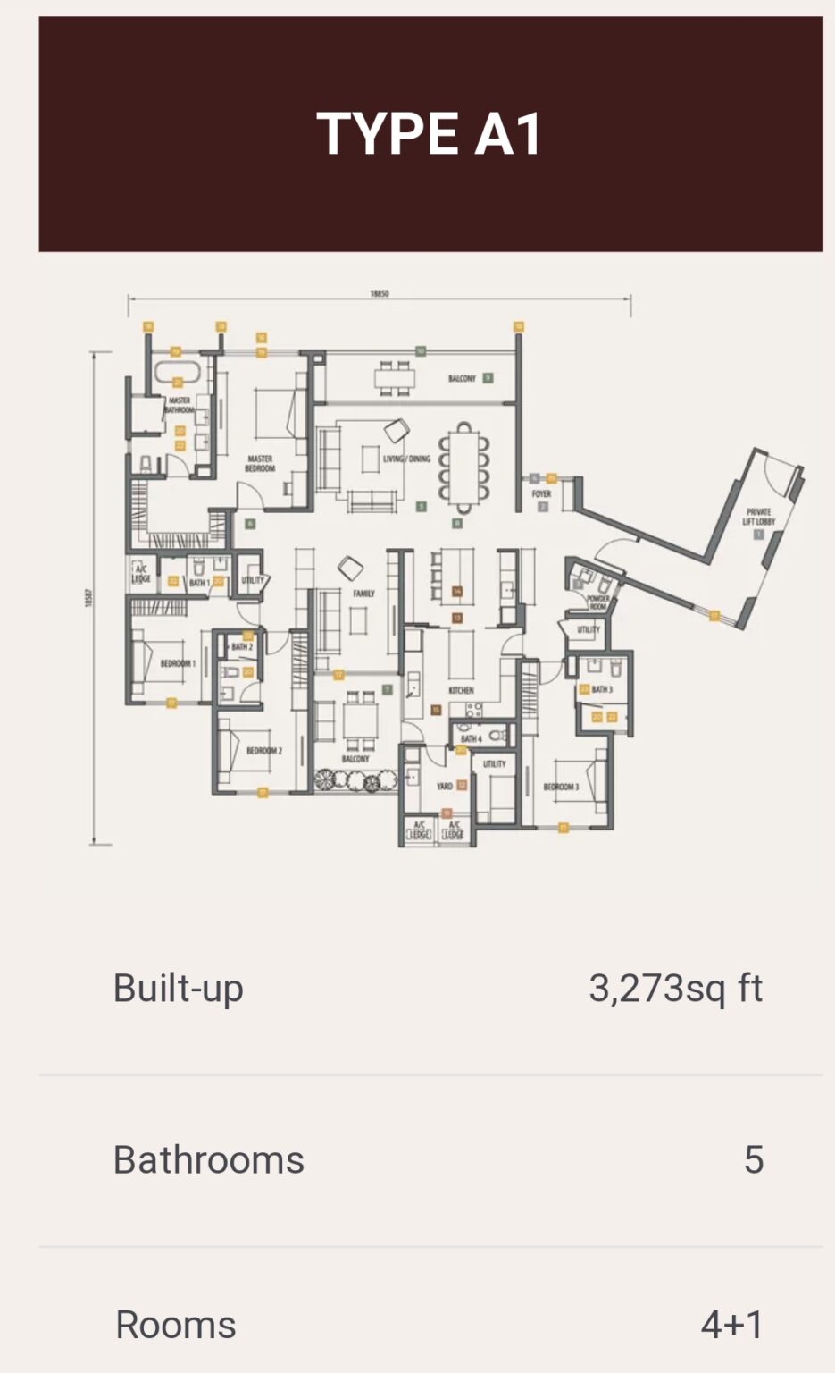 AetasDamansaraFloorPlanTypeA New Launch Property KL Selangor